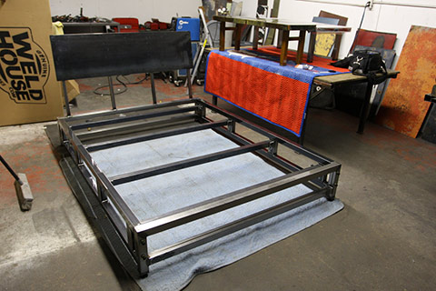 Bed Frame for a Memory Foam Mattress