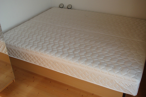 A heated mattress pad